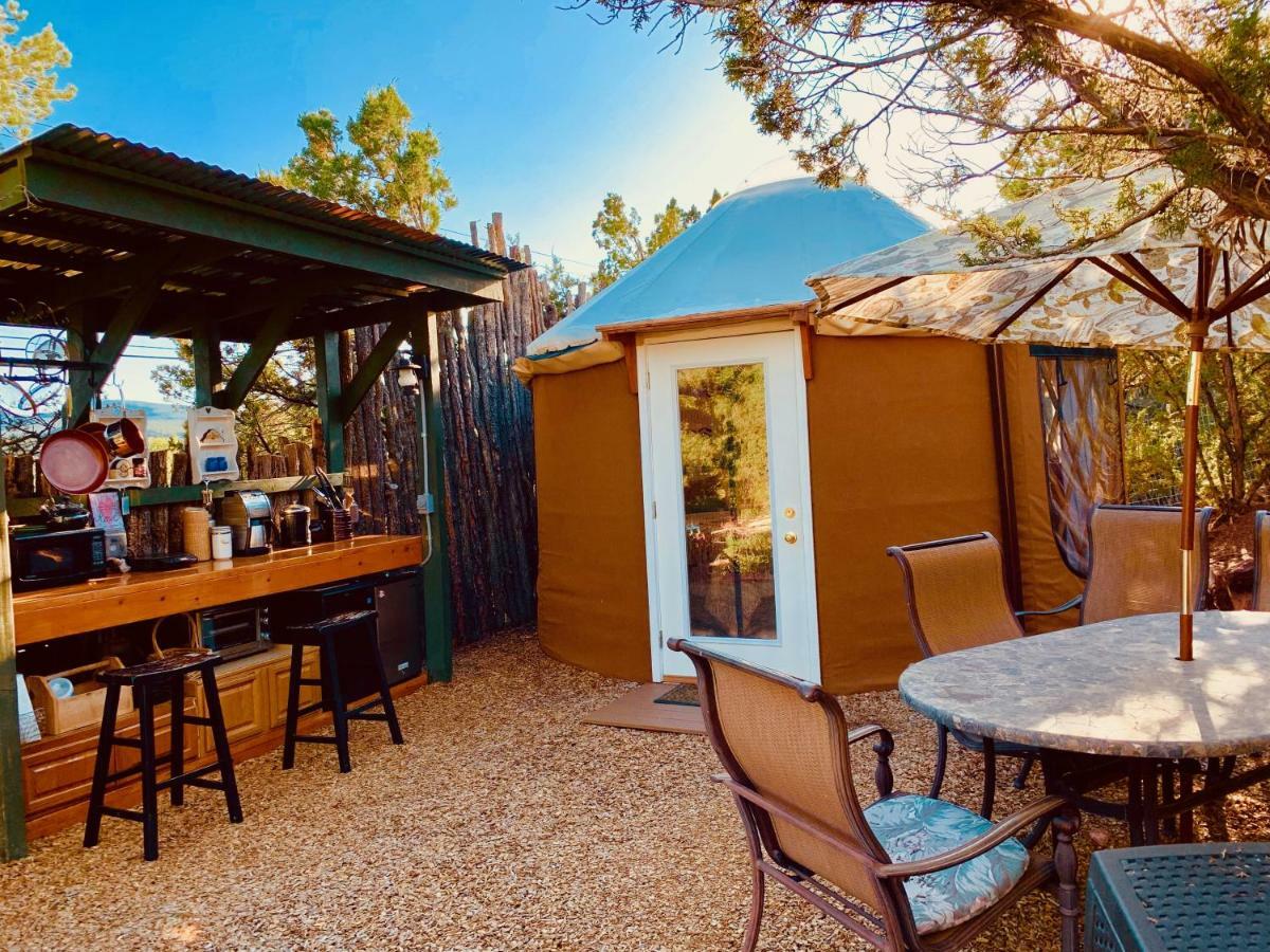 The Yoga Yurta At Sunny Mellow Eco Villa Tijeras Екстериор снимка