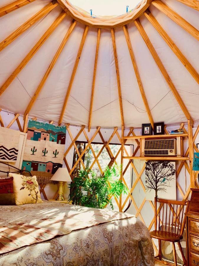 The Yoga Yurta At Sunny Mellow Eco Villa Tijeras Екстериор снимка