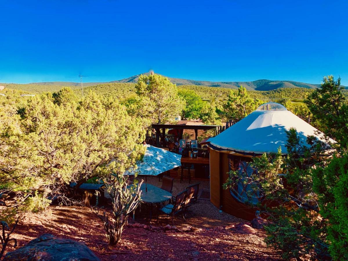 The Yoga Yurta At Sunny Mellow Eco Villa Tijeras Екстериор снимка
