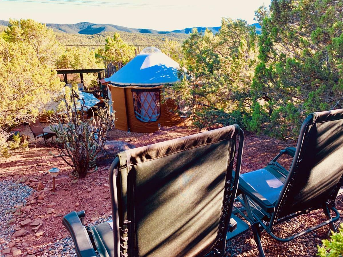The Yoga Yurta At Sunny Mellow Eco Villa Tijeras Екстериор снимка