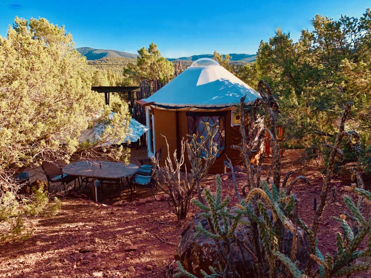 The Yoga Yurta At Sunny Mellow Eco Villa Tijeras Екстериор снимка